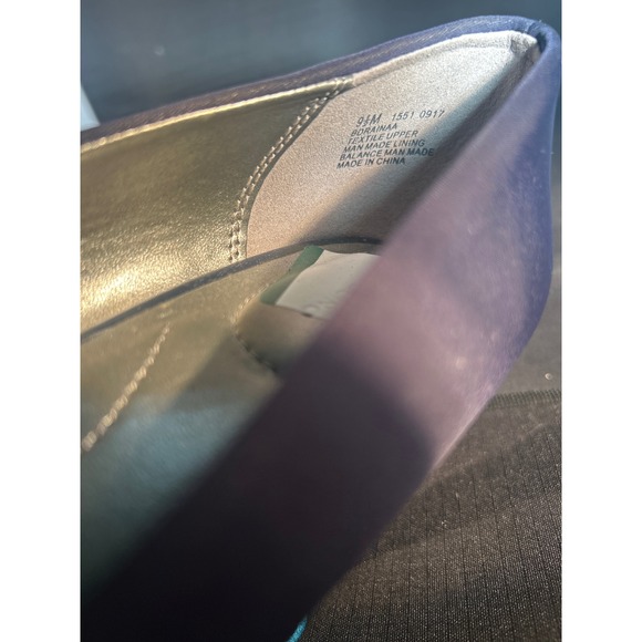 Banolino Womens‎ Navy Blue Fabric Peep Toe High Heel Pumps - Picture 4 of 4